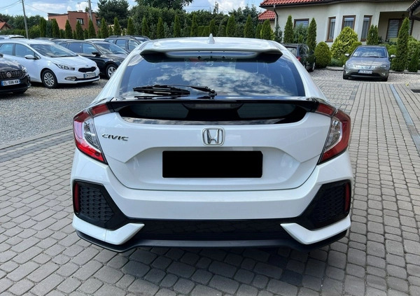 Honda Civic cena 57900 przebieg: 124000, rok produkcji 2017 z Knurów małe 301